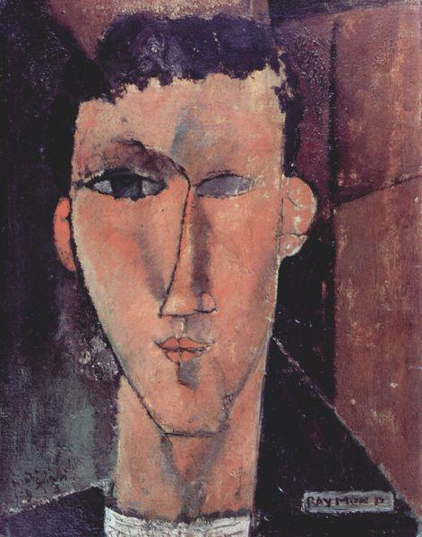Amedeo Modigliani Portrat des Raymond oil painting image